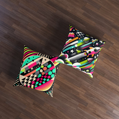 Tufted Floor Pillow, Square