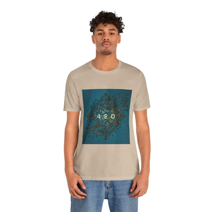 420 Graphic Unisex Jersey Tee - Casual Vibe for Celebrations