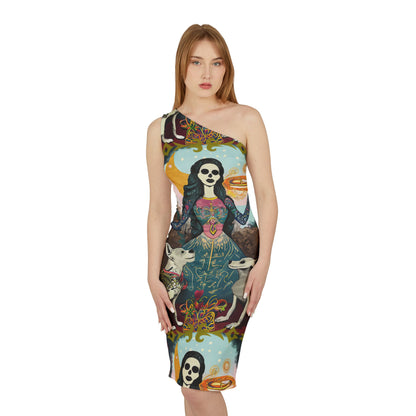 Shoulder Aztec Queen Dress (AOP)