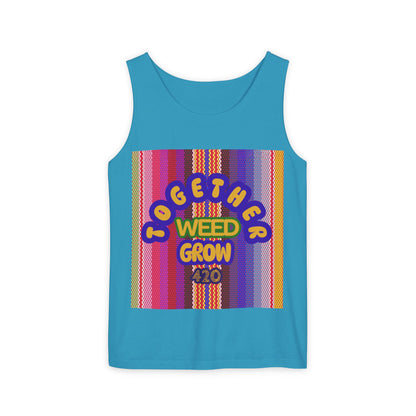 Together We Grow Unisex Tank Top - 420 Celebration Apparel