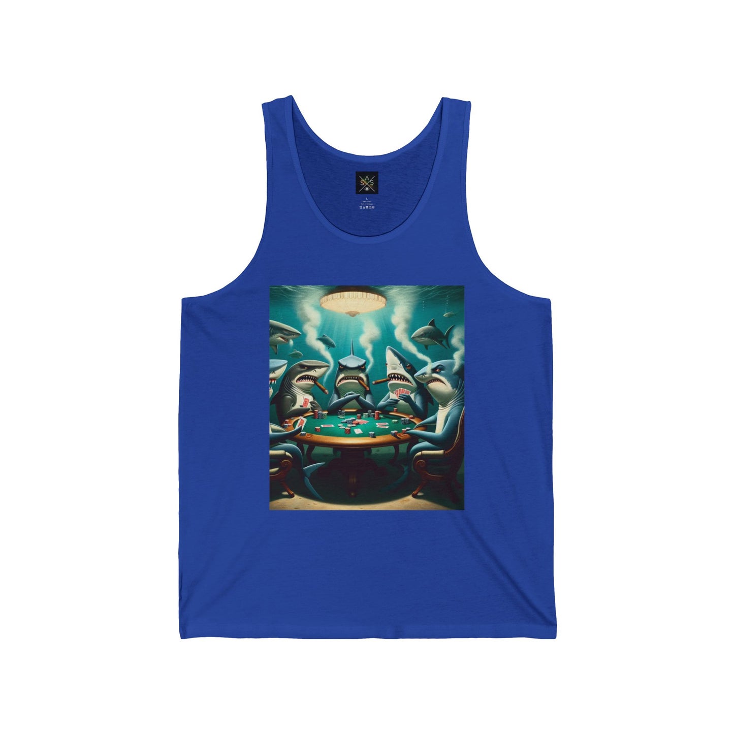 Sharks Bite Unisex Jersey Tank
