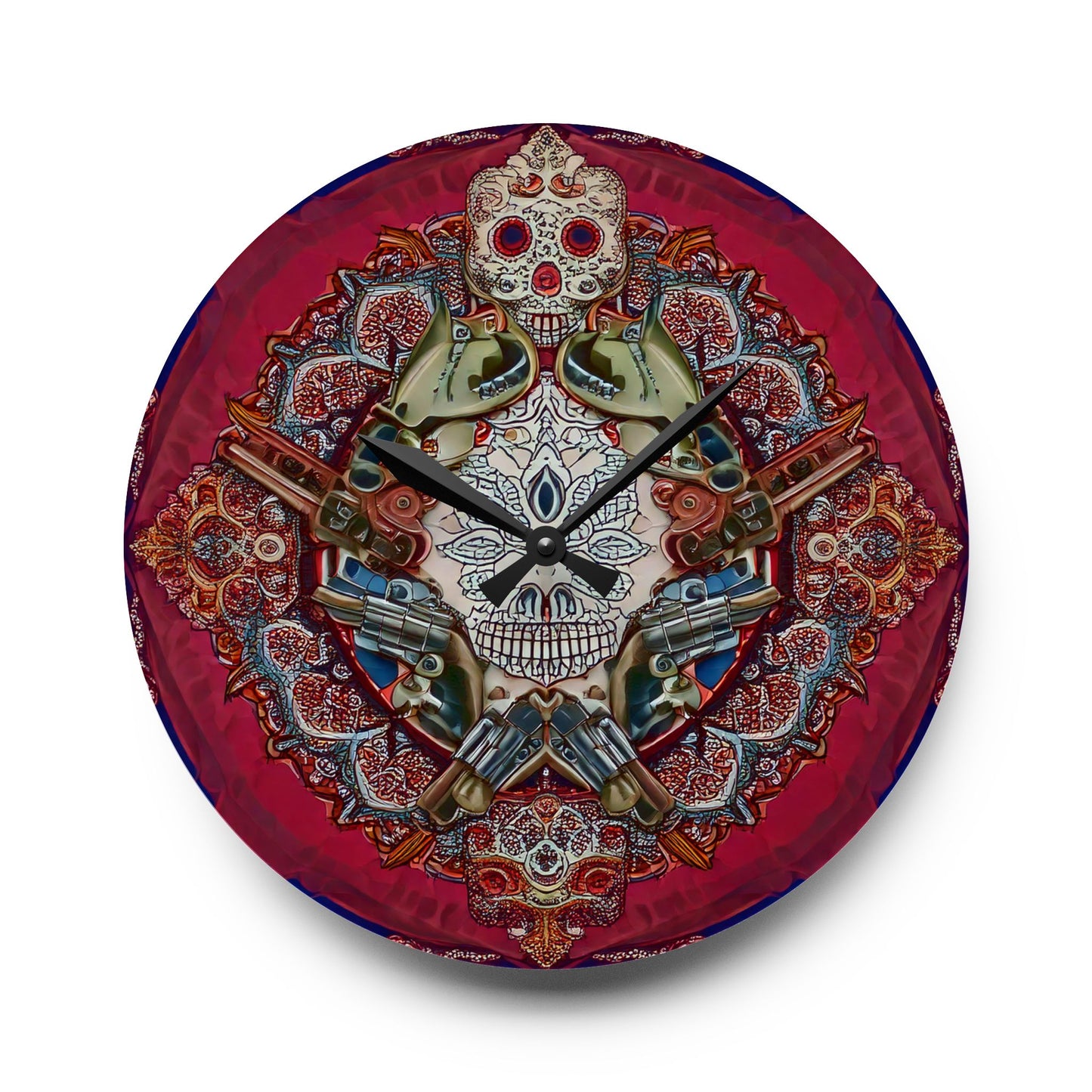 Love Yourself Acrylic Wall Clock