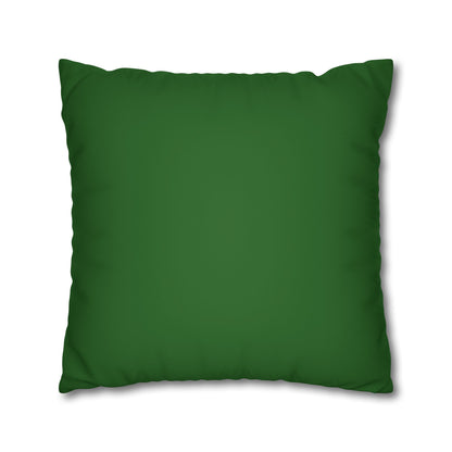 Faux Suede Square Pillowcase