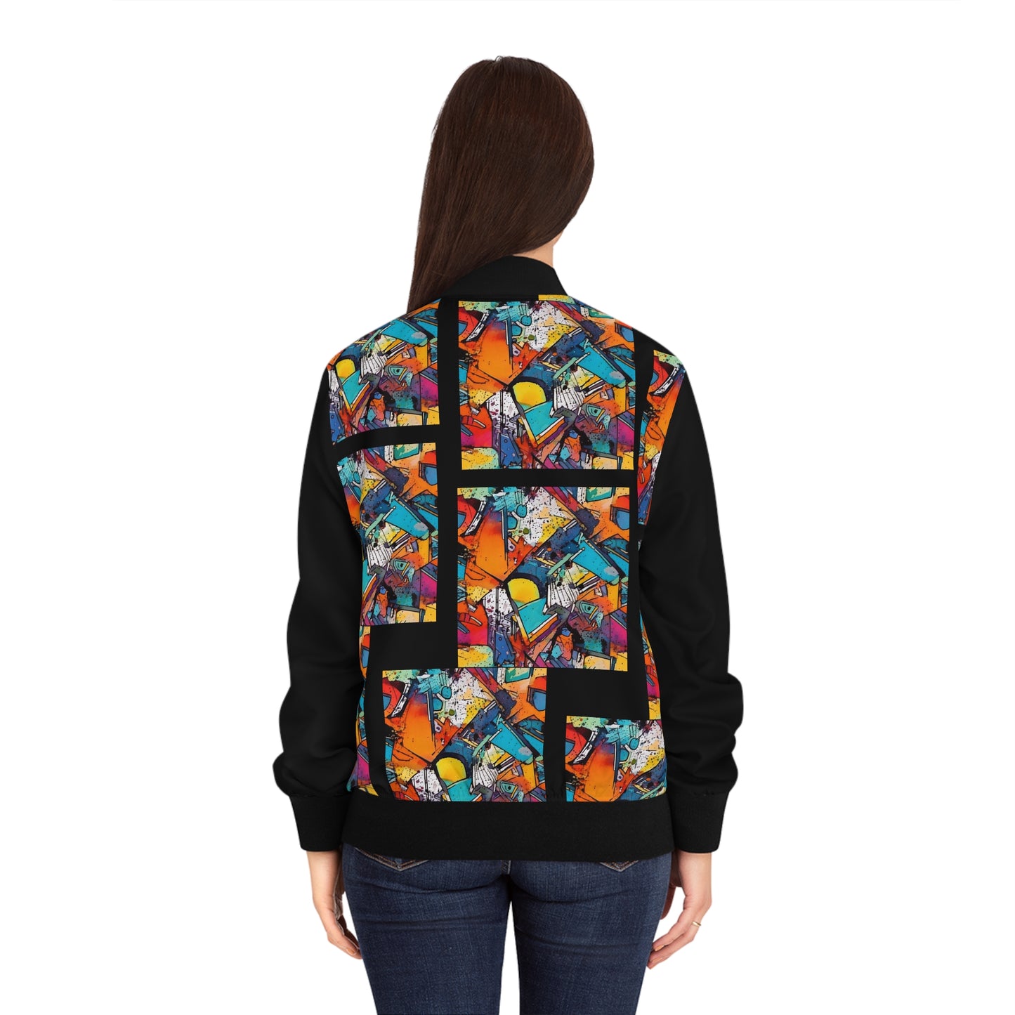 First Class Women's Bomber Jacket (AOP)