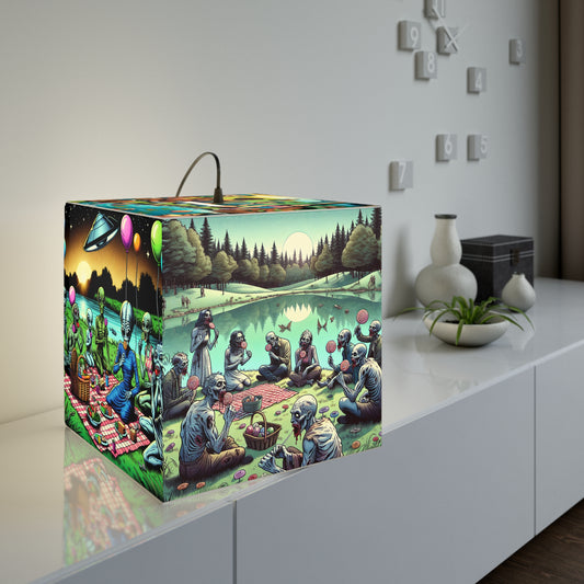 Love Great  Friends Light Cube Lamp