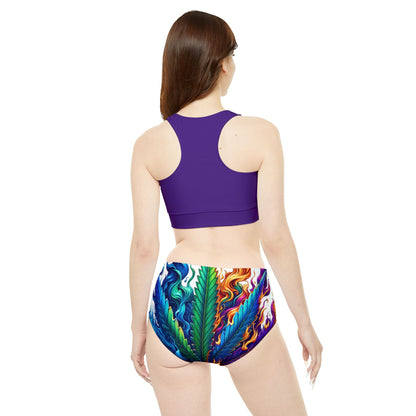 Bikini Set - Fire THC Sexy Sporty Own Your Shit