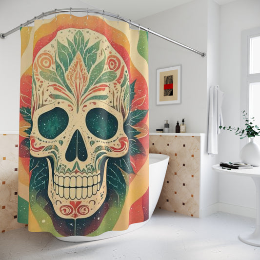 Bloom and Bone Shower Curtains