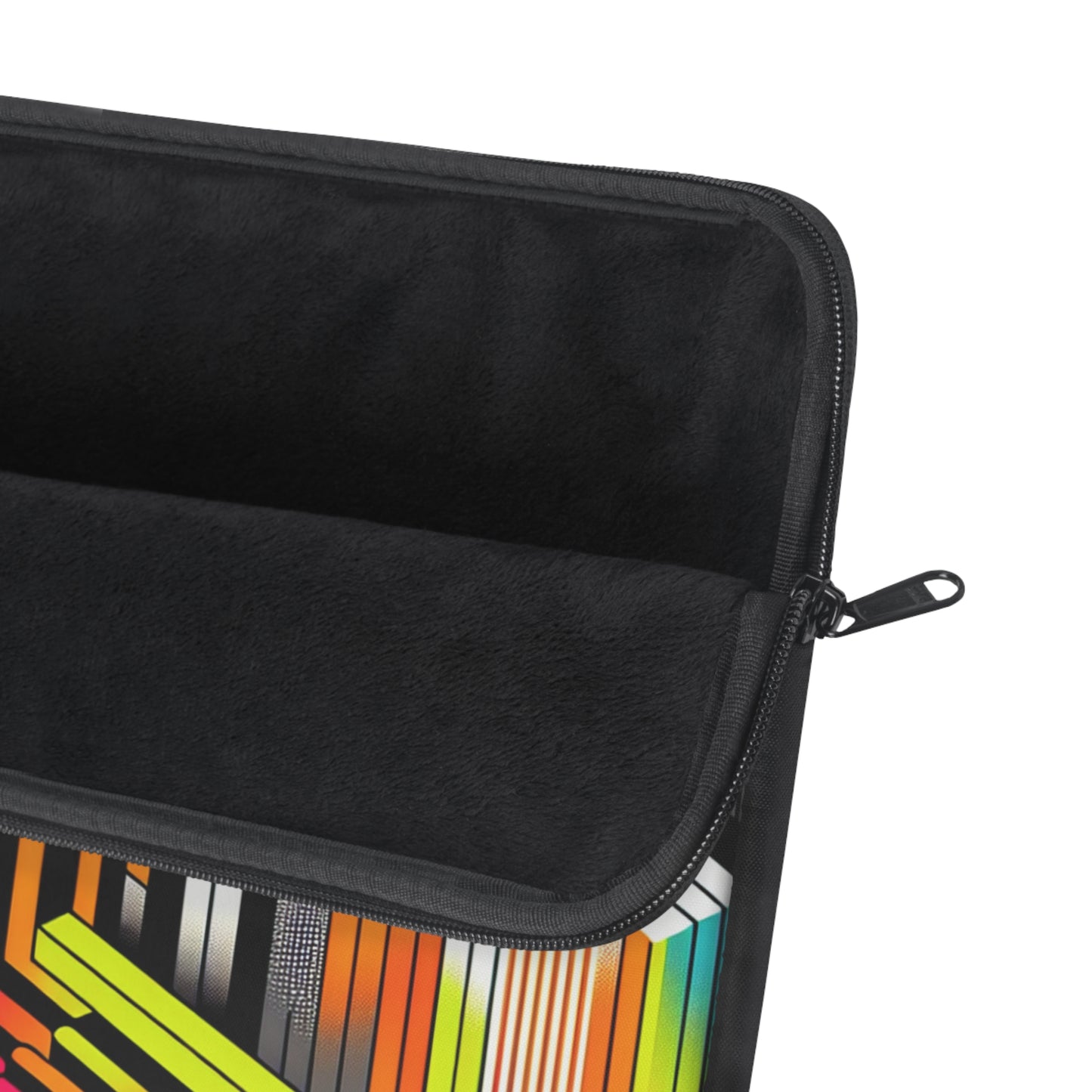Laptop Sleeve Stylish and Protective 100% Polyester Plush Fleece Interior