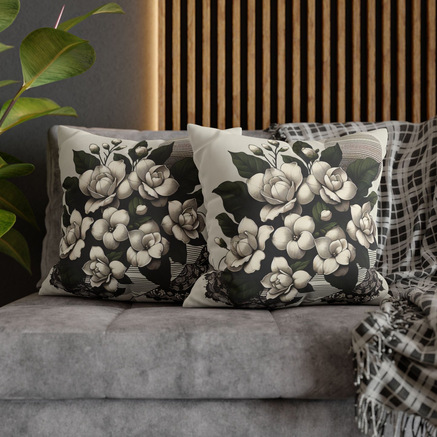 Square Poly Canvas Pillowcase