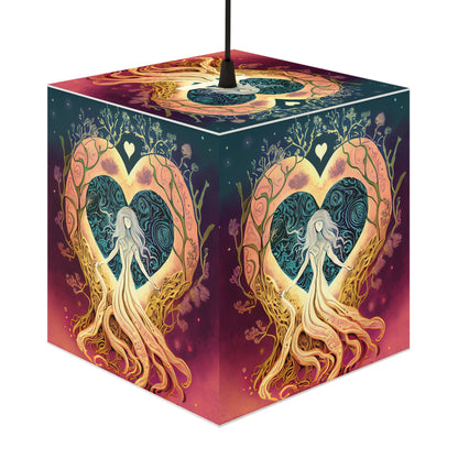 Tree Goddess Light Cube Lamp