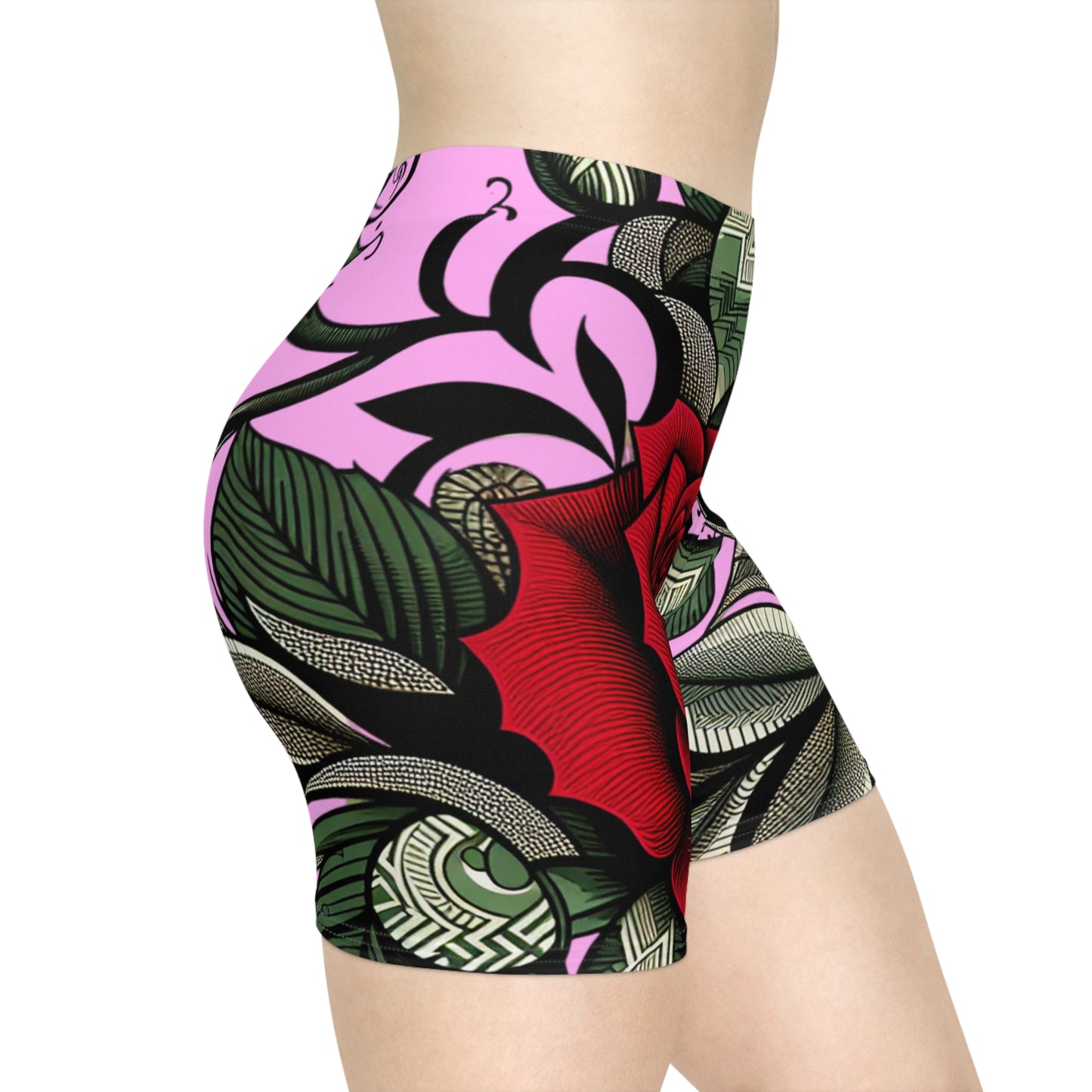 Women's Biker Shorts (AOP)