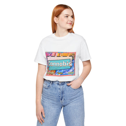 Trendy Cannabis Solutions Tee - Unisex Jersey Short Sleeve T-Shirt