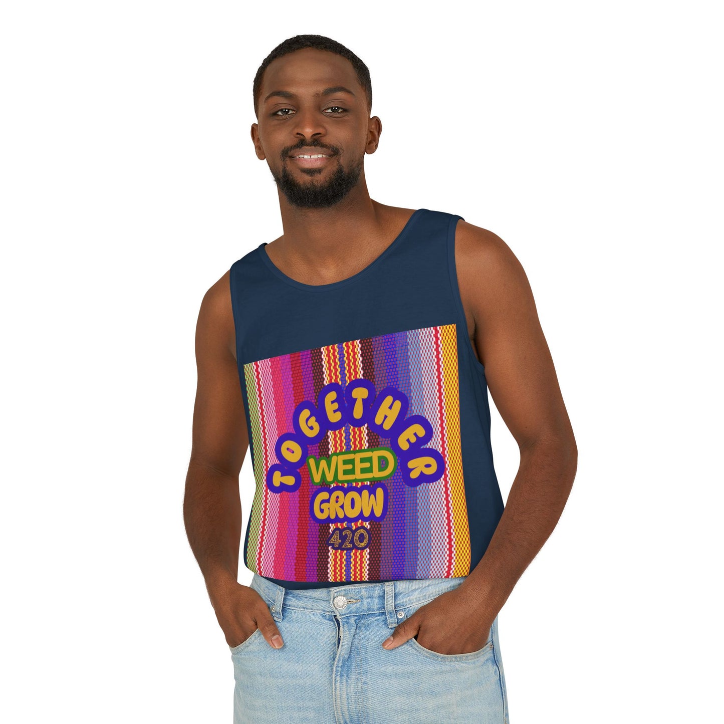Together We Grow Unisex Tank Top - 420 Celebration Apparel