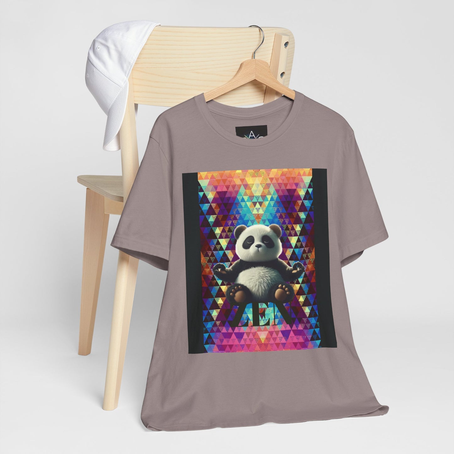 Colorful Panda Graphic Tee - Unisex Jersey Short Sleeve