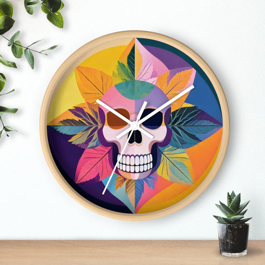 Floral Offering Bloom Wall Clock