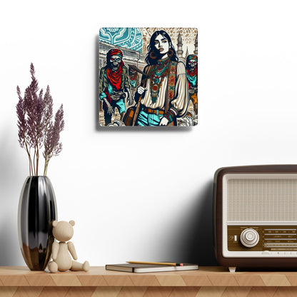 Amongst Us Acrylic Wall Clock
