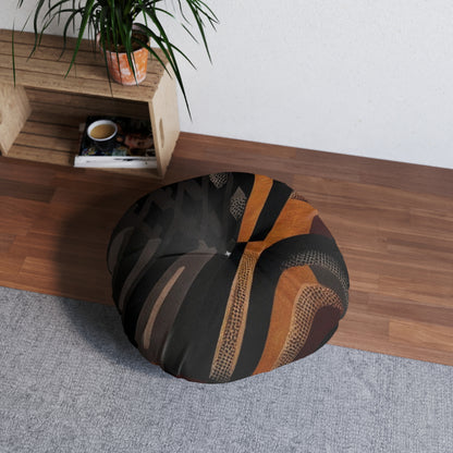 Tufted Floor Pillow, Round