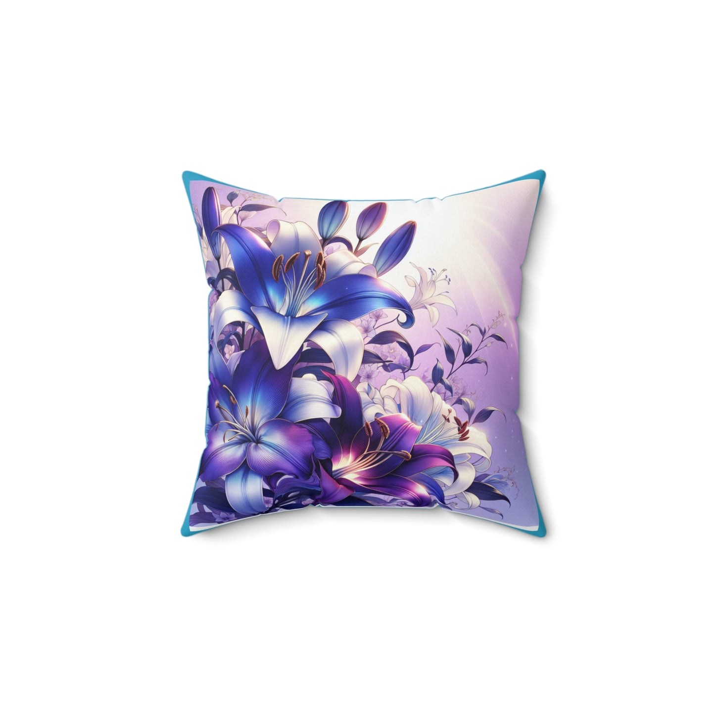Unique Spun Polyester Square Pillow