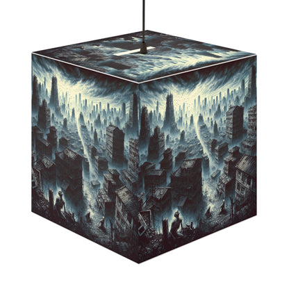 My Village of Souls Light Cube Lamp