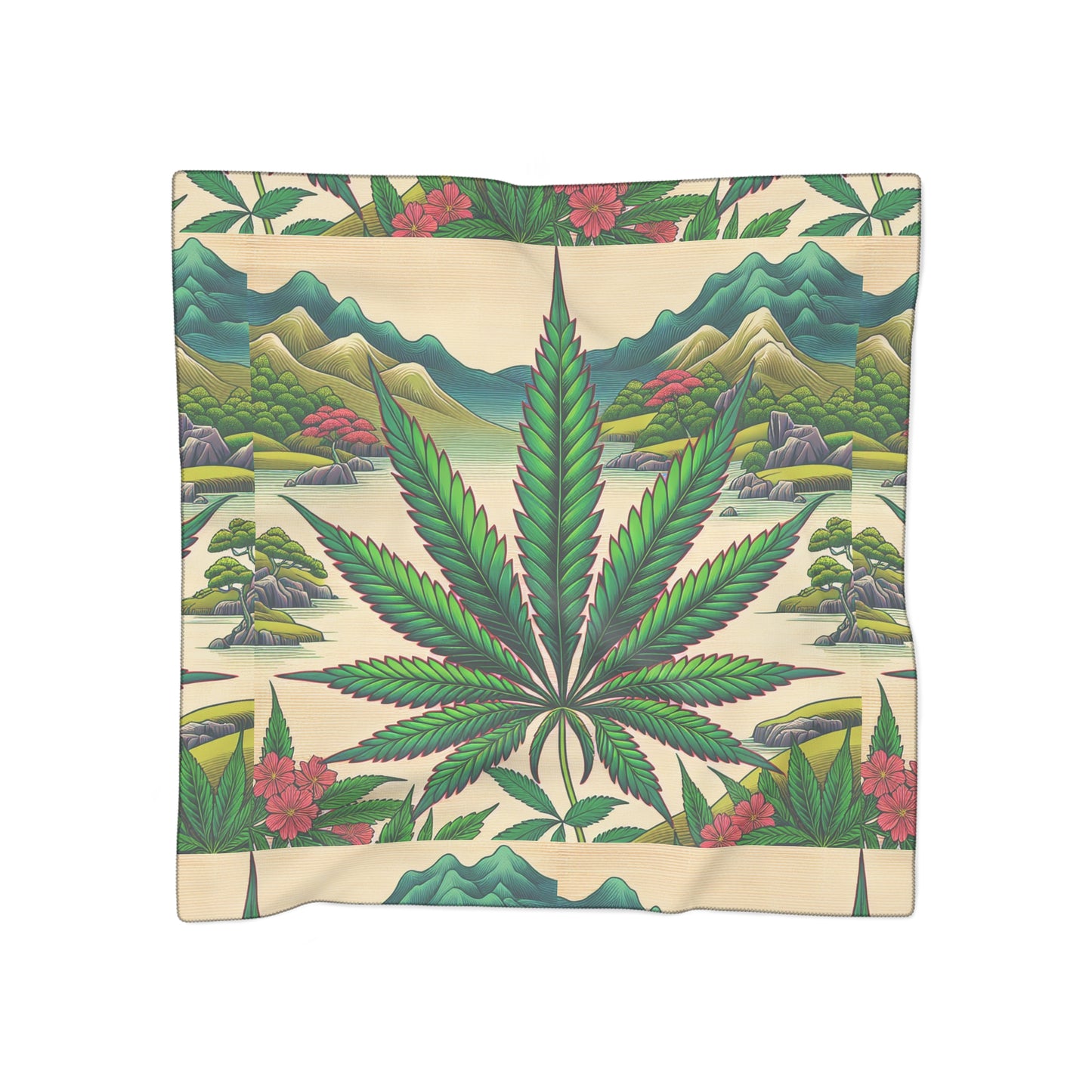 Simple Alluring Style Free To Be Poly Scarf