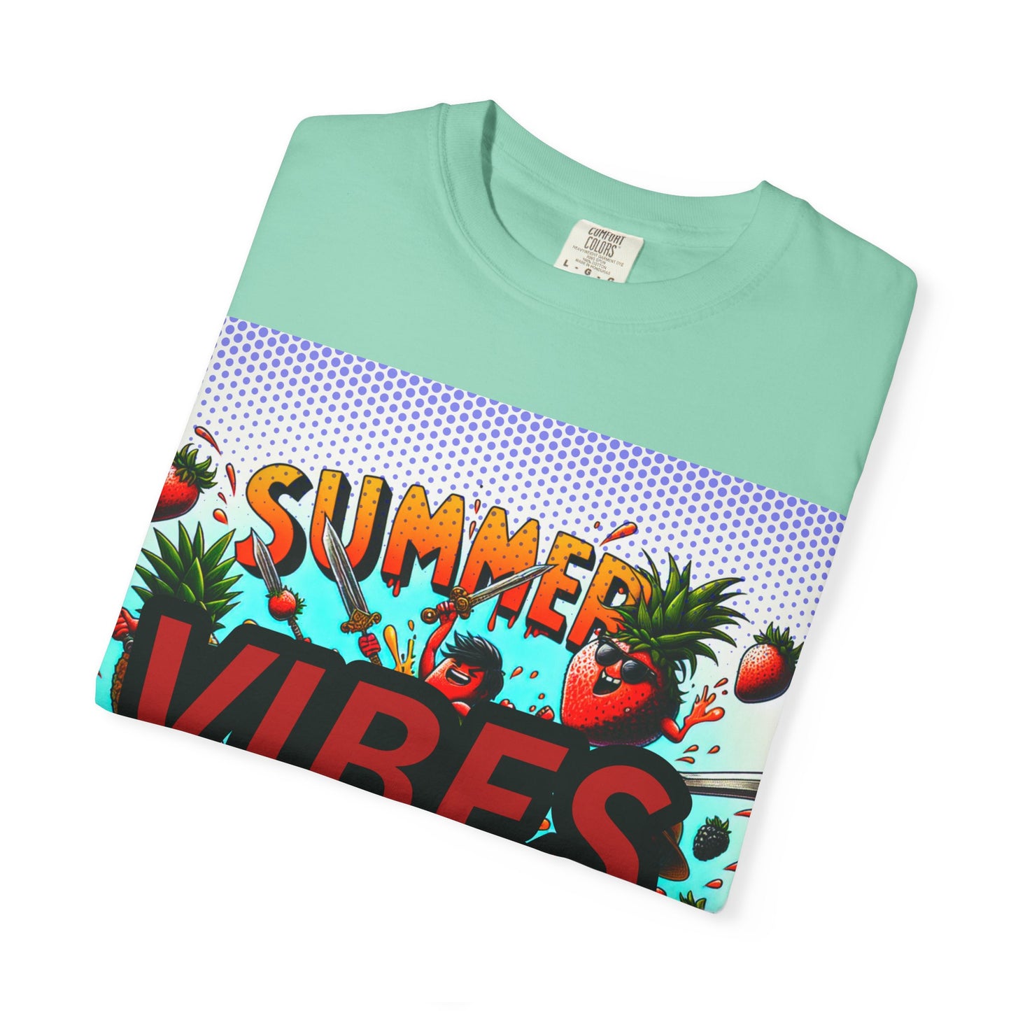 Summer Vibes Unisex Garment-Dyed T-Shirt
