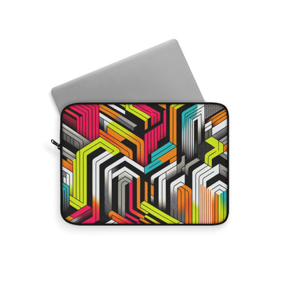 Laptop Sleeve Stylish and Protective 100% Polyester Plush Fleece Interior