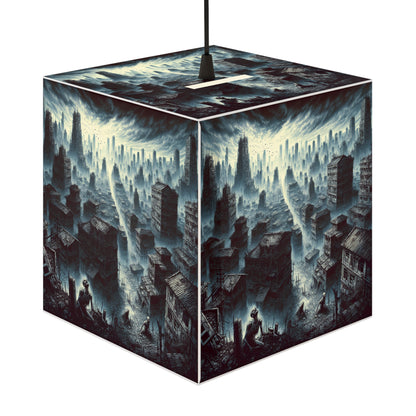My Village of Souls Light Cube Lamp