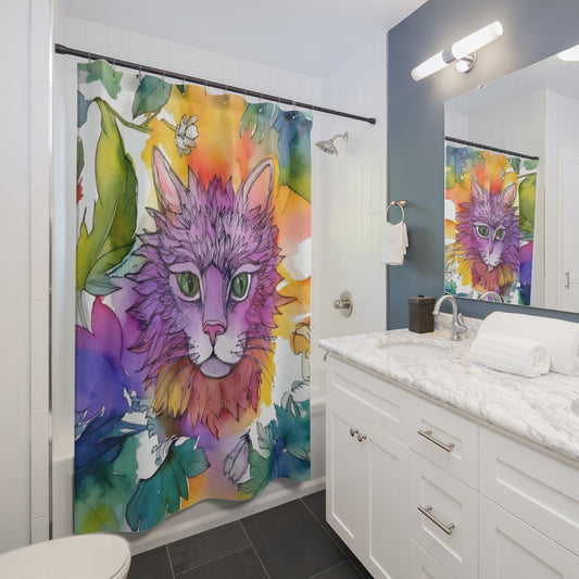 A Haunting Beauty Shower Curtains