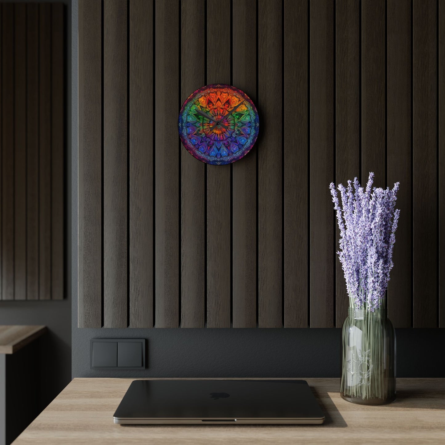Jenna Acrylic Wall Clock