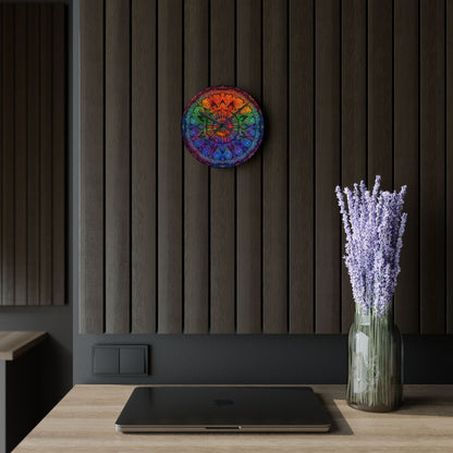 Jenna Acrylic Wall Clock