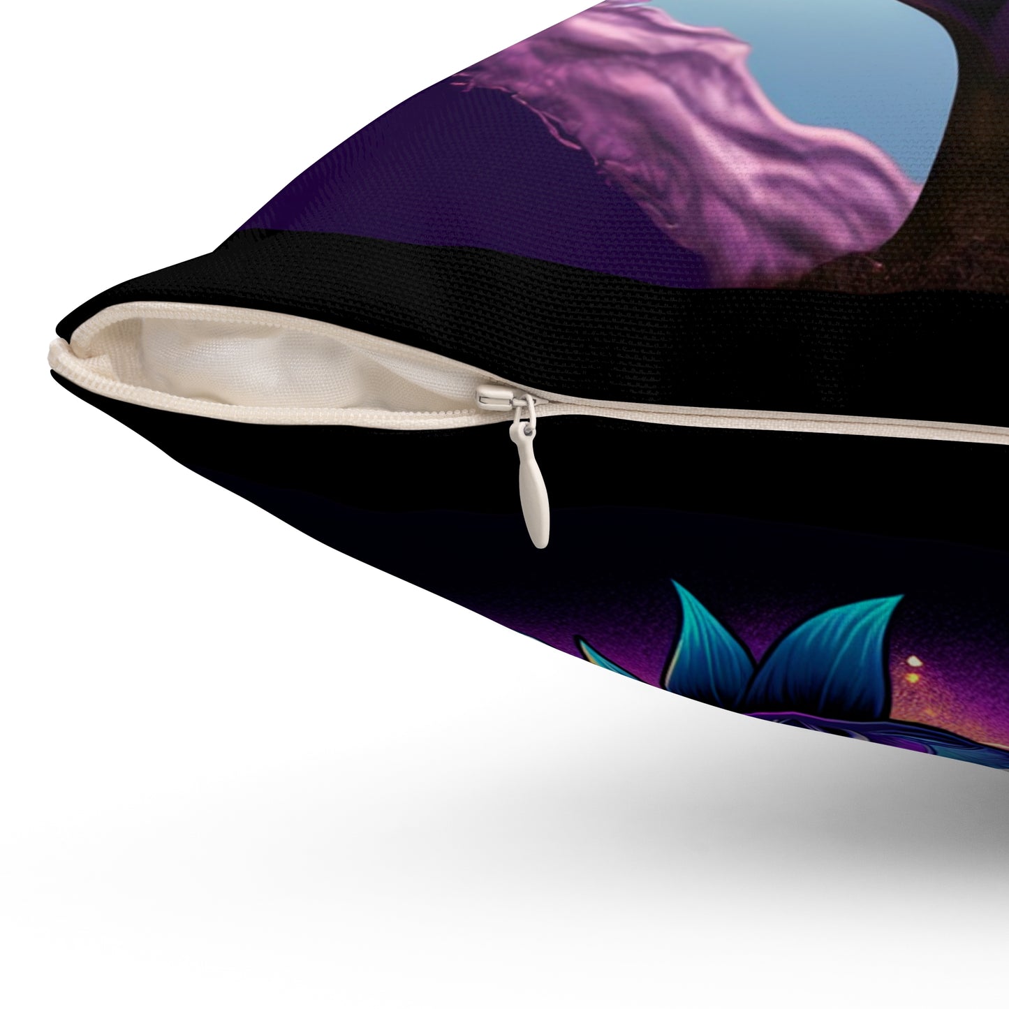 Spun Polyester Square Pillow