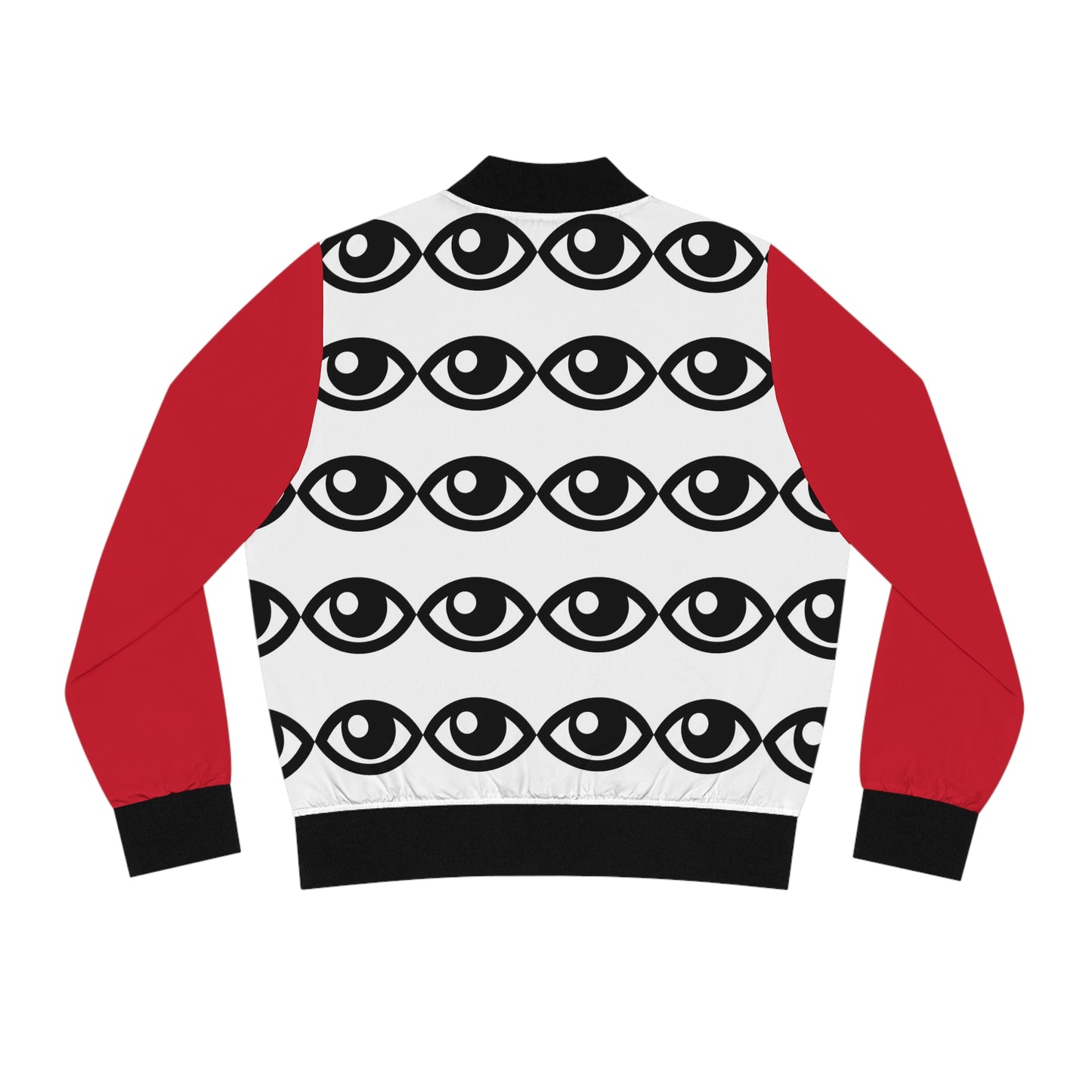 Eye's Open Women's Bomber Jacket (AOP)