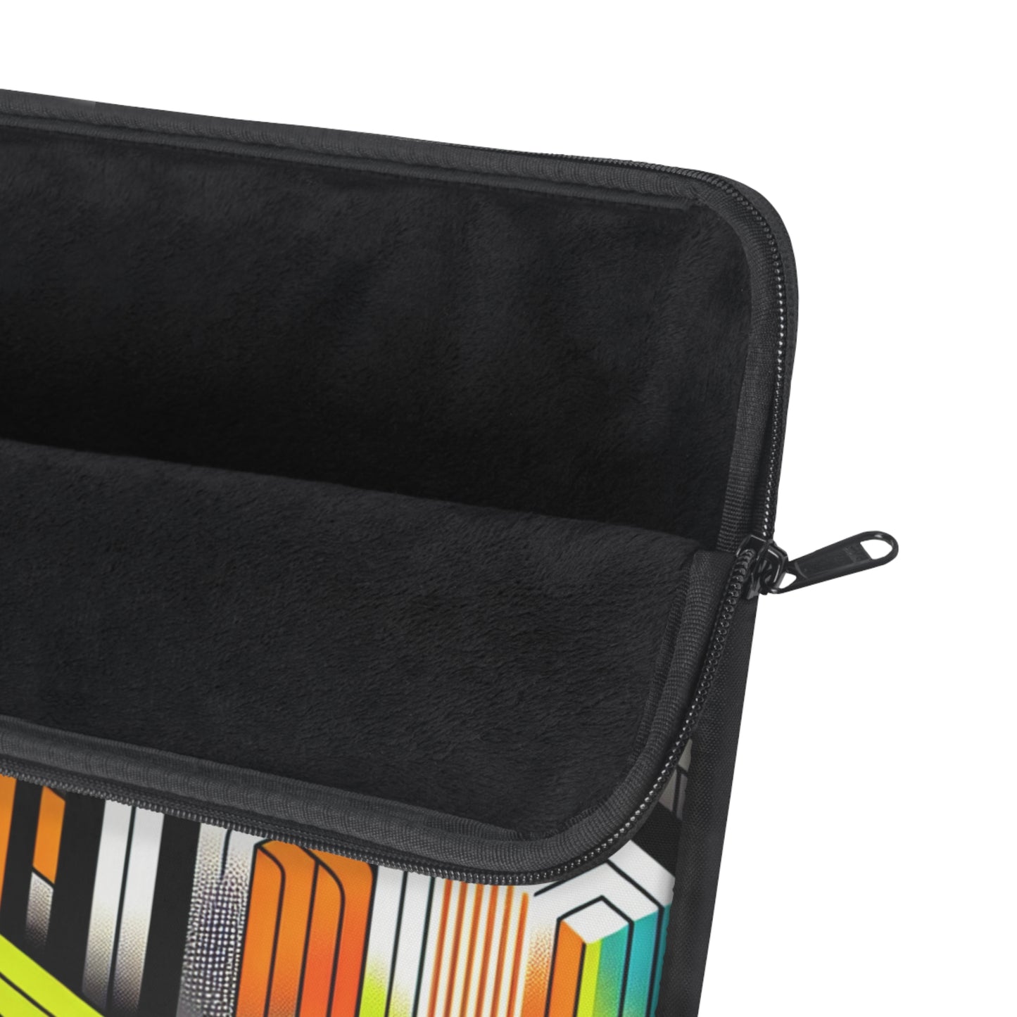 Laptop Sleeve Stylish and Protective 100% Polyester Plush Fleece Interior