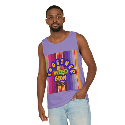 Together We Grow Unisex Tank Top - 420 Celebration Apparel