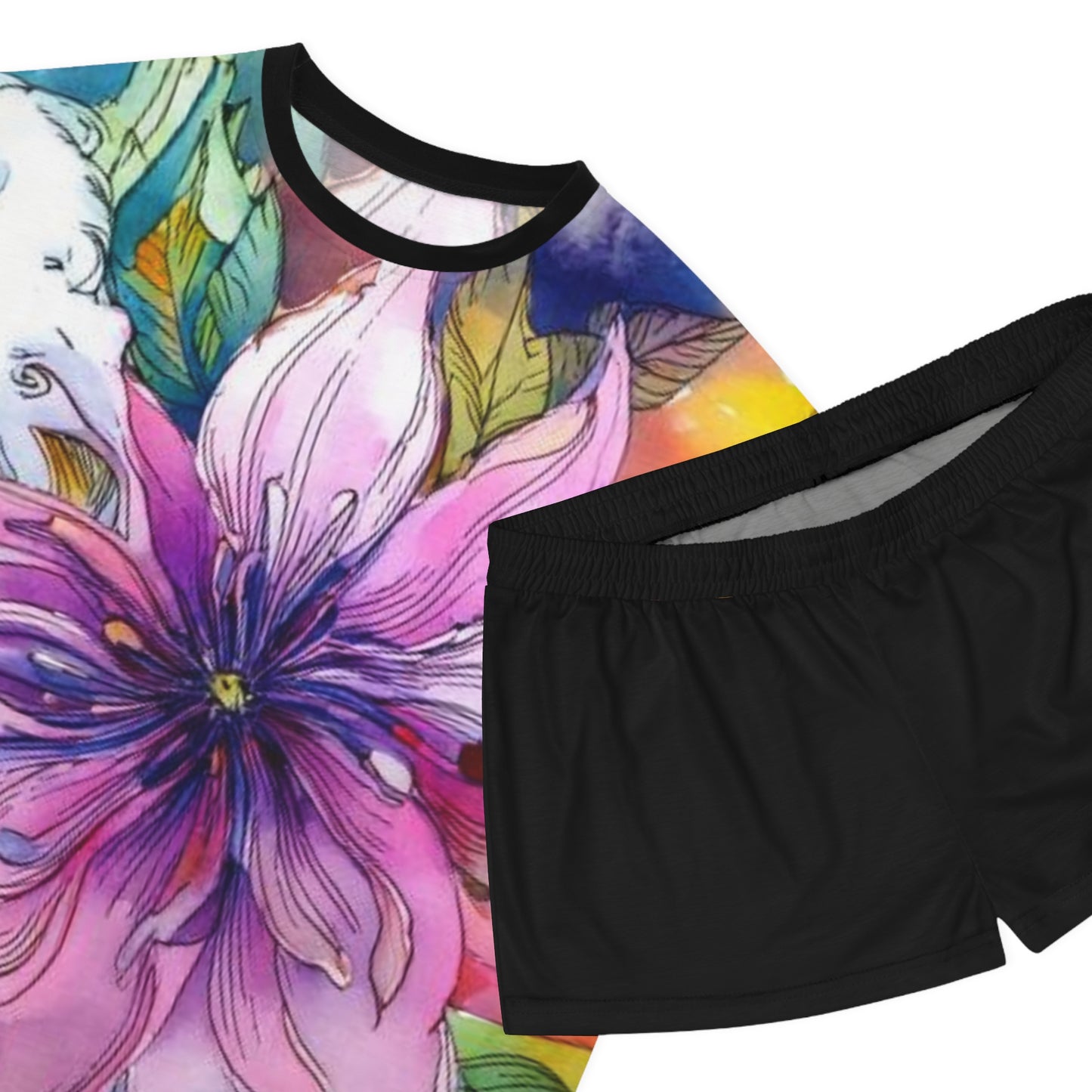 Women's Short Pajama Set (AOP)