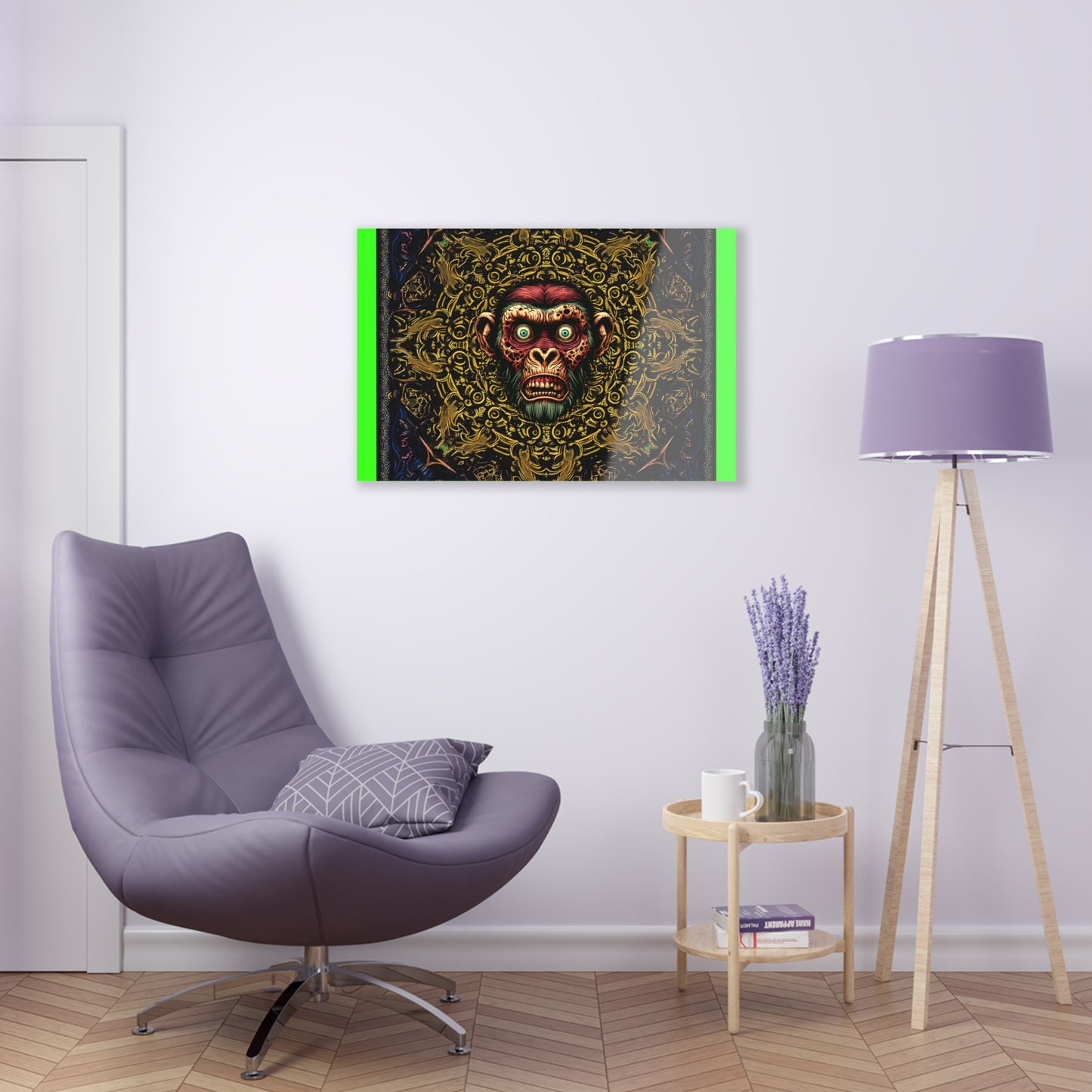 Welcome to the Monkey Arena Acrylic Print