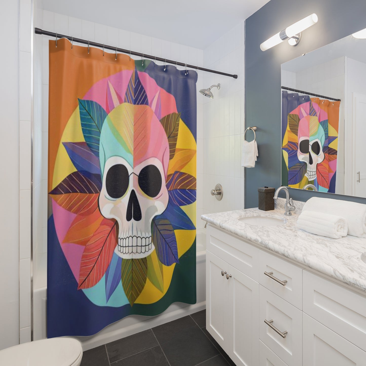 Mori Bloom Shower Curtains