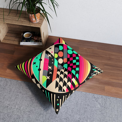 Tufted Floor Pillow, Square
