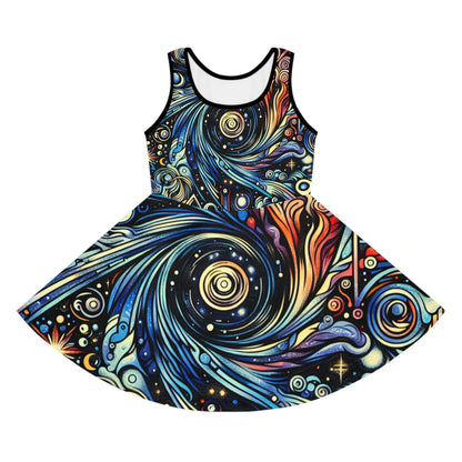 Girls' Sleeveless Sundress (AOP)