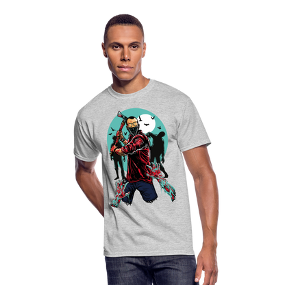 I Didn't Ask to be a Zombie Men’s 50/50 T-Shirt - heather gray