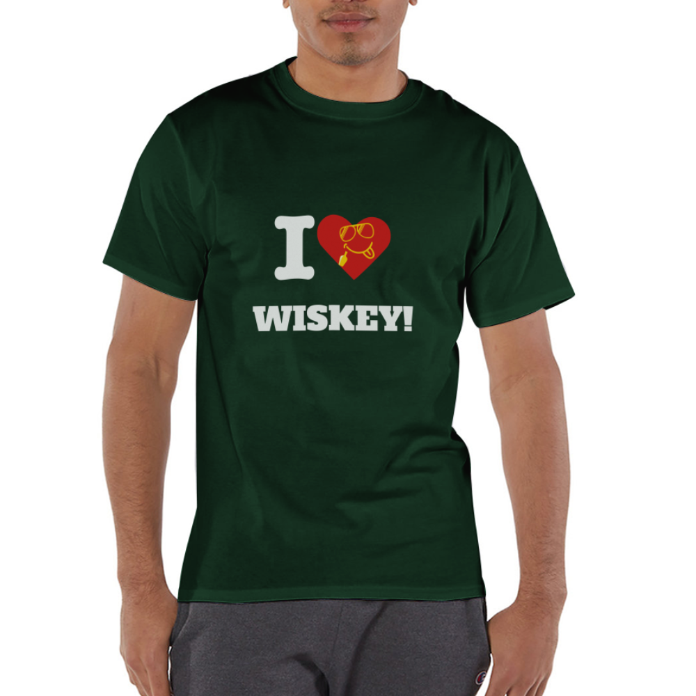 Wisk Away with Champion Unisex T-Shirt - Dark Green