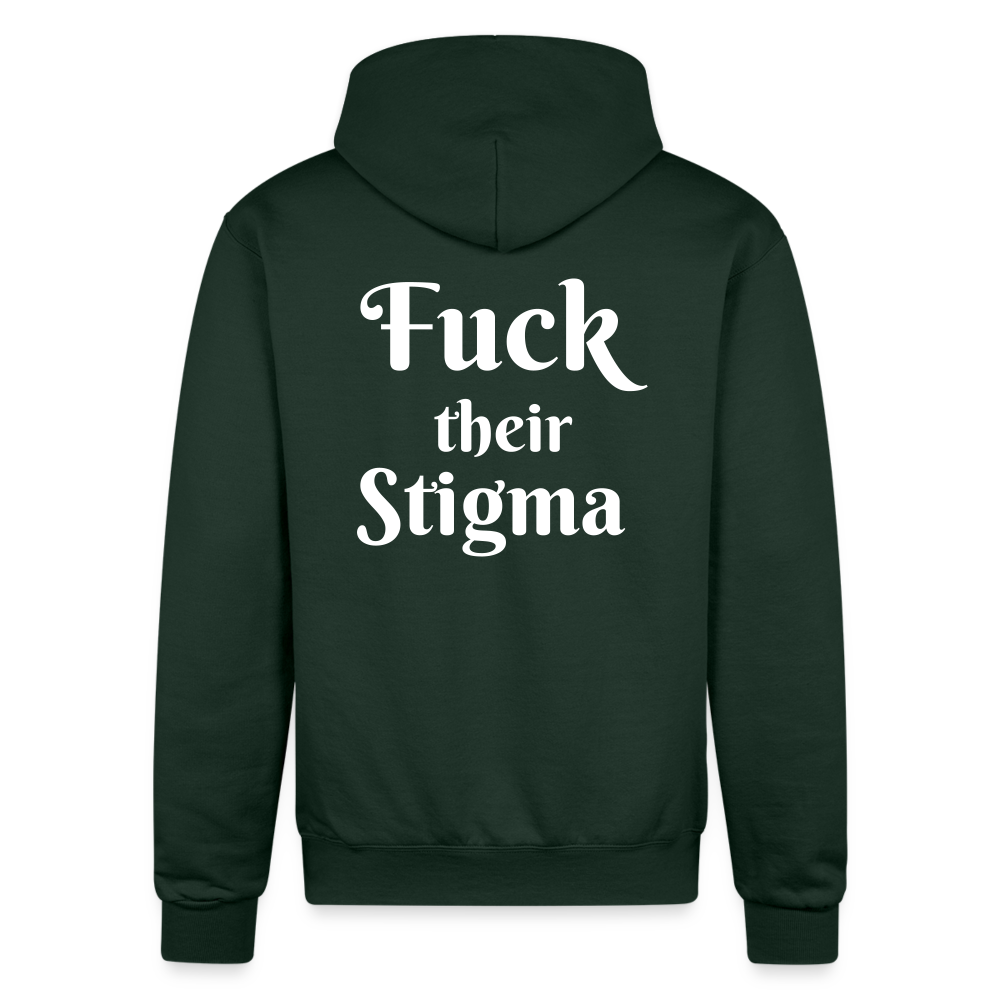 Circumstance Do Not Predict Your Future Champion Unisex Powerblend Hoodie - Dark Green