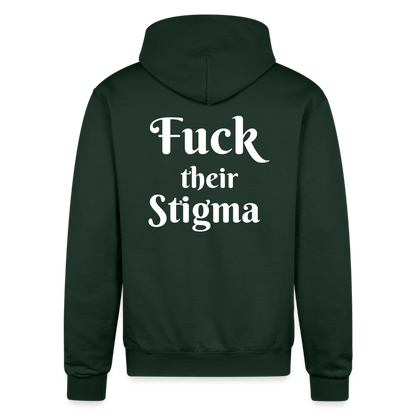 Circumstance Do Not Predict Your Future Champion Unisex Powerblend Hoodie - Dark Green