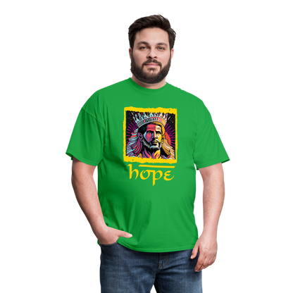Hope Unisex Classic T-Shirt - bright green