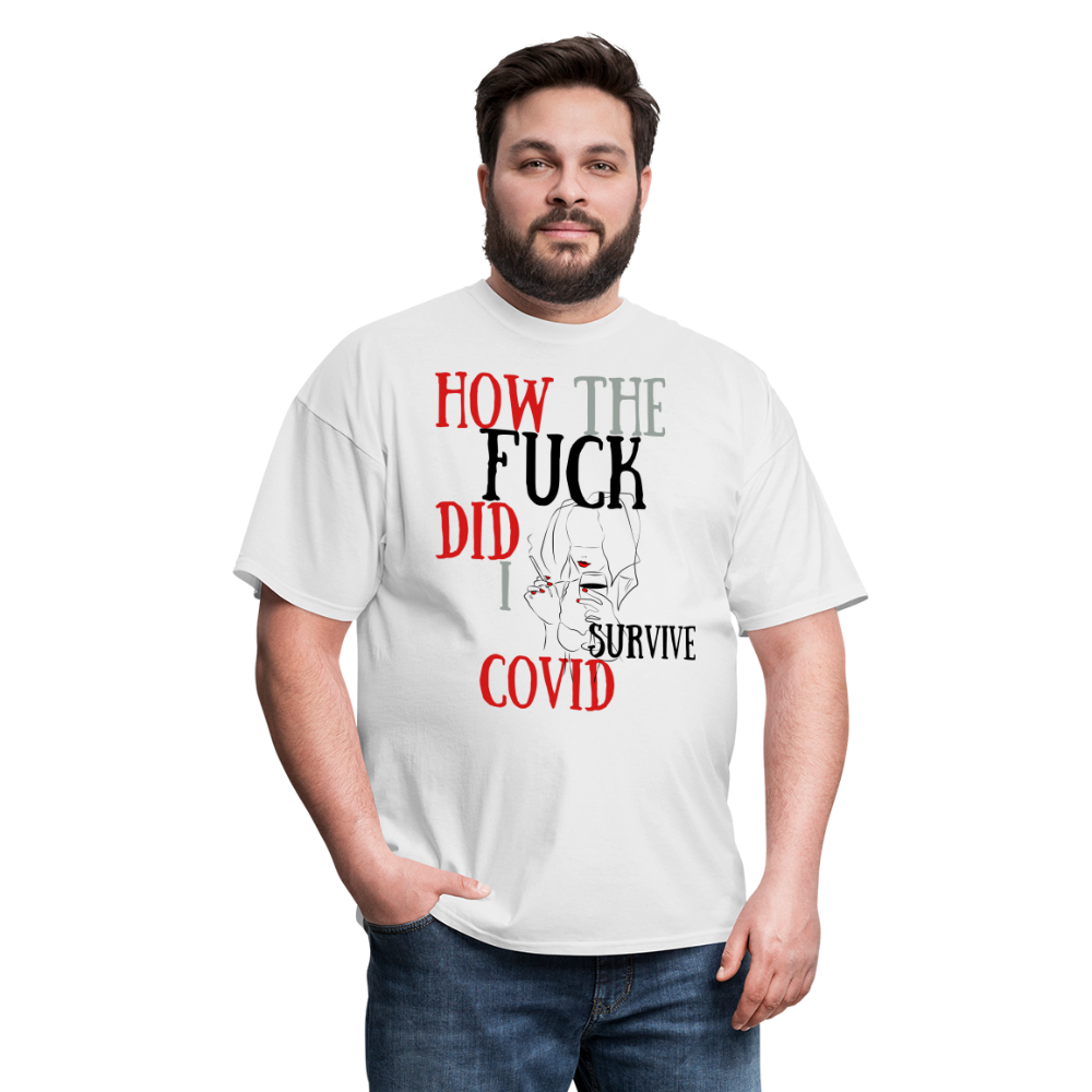 I survived Covid-19 Unisex Classic T-Shirt - white
