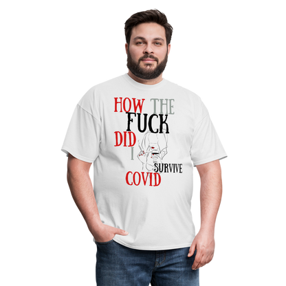 I survived Covid-19 Unisex Classic T-Shirt - white