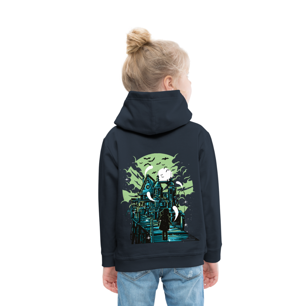 Scary Barry Kids‘ Premium Hoodie - navy
