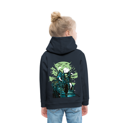 Scary Barry Kids‘ Premium Hoodie - navy