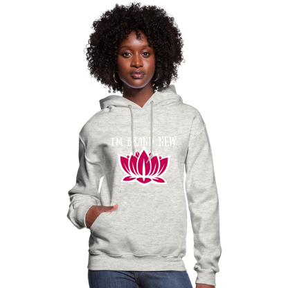 Brand new Women's Hoodie - heather oatmeal
