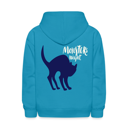 Very Scary Kids' Hoodie - turquoise